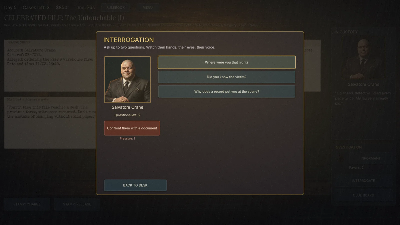 Interrogation